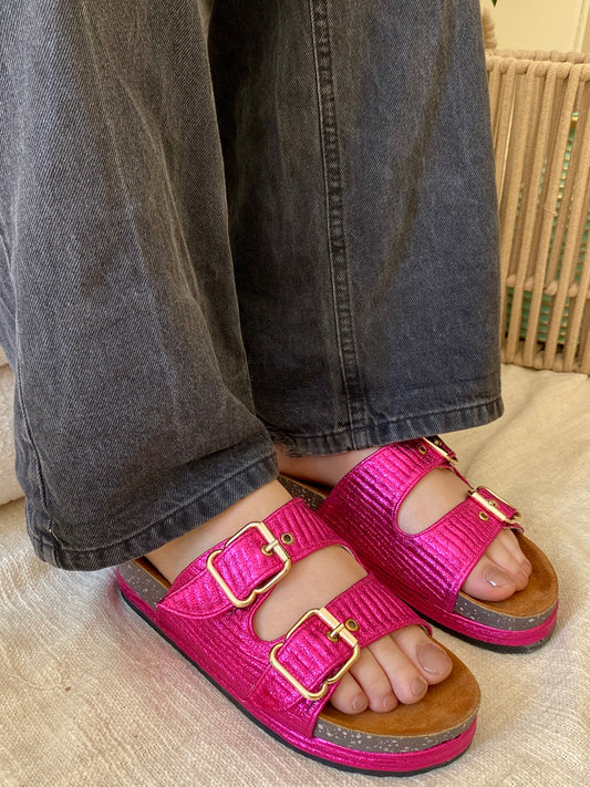 Everyday Platform Slippers-pink