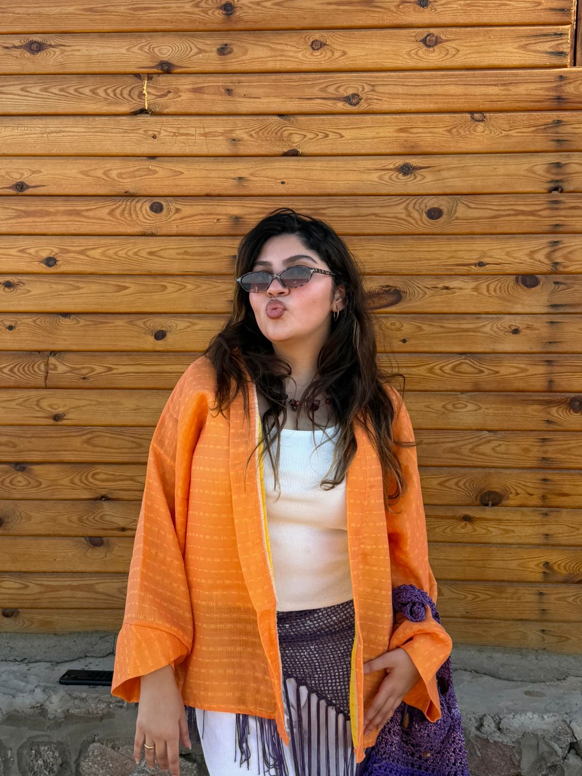 La Vie Kimono-orange