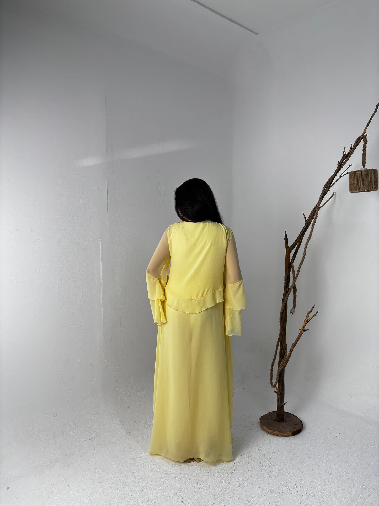 Ruffles set-yellow