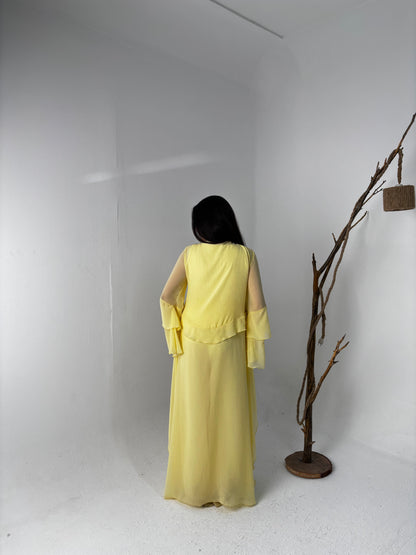 Ruffles set-yellow