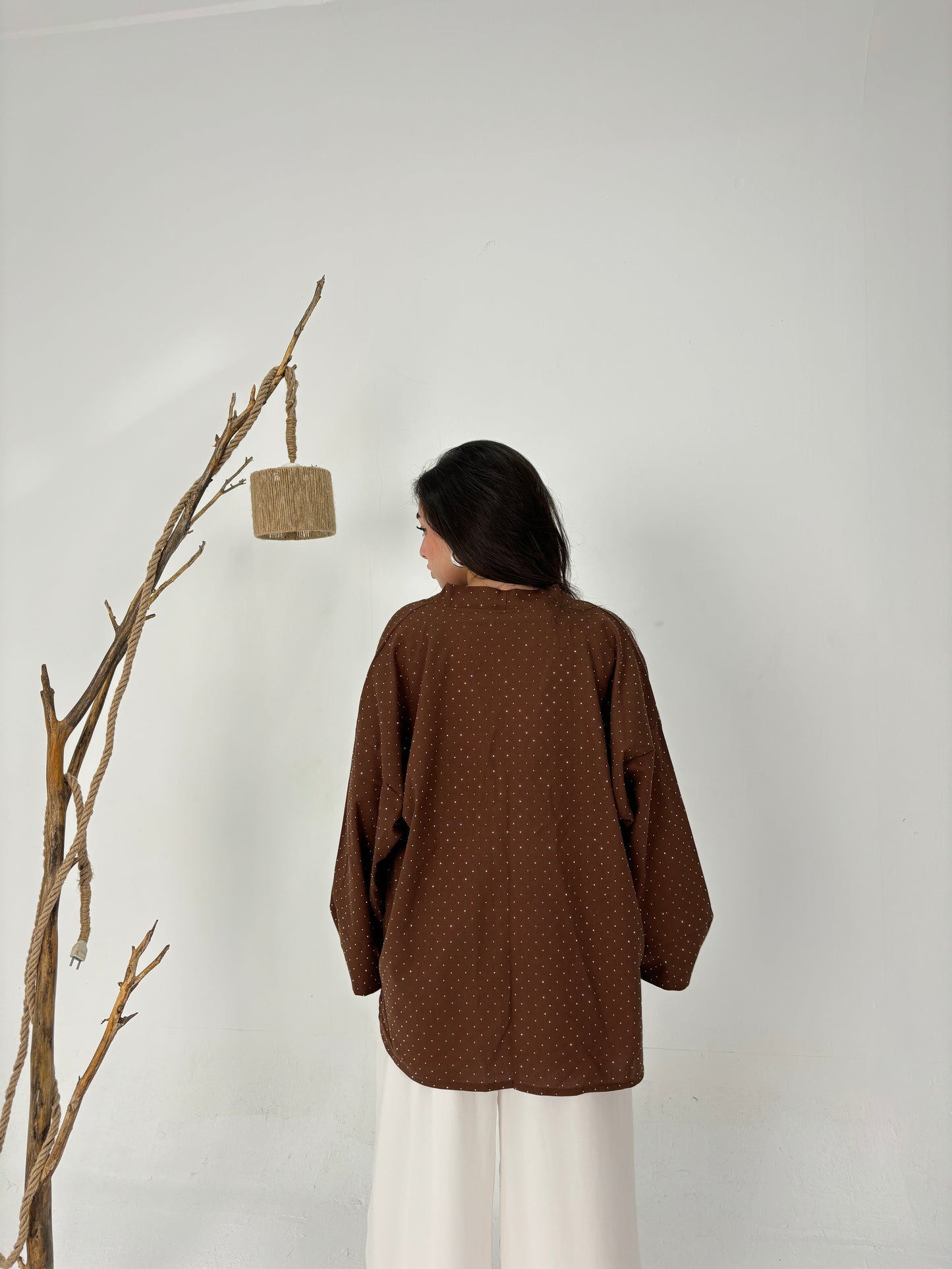 La Vie Kimono-brown