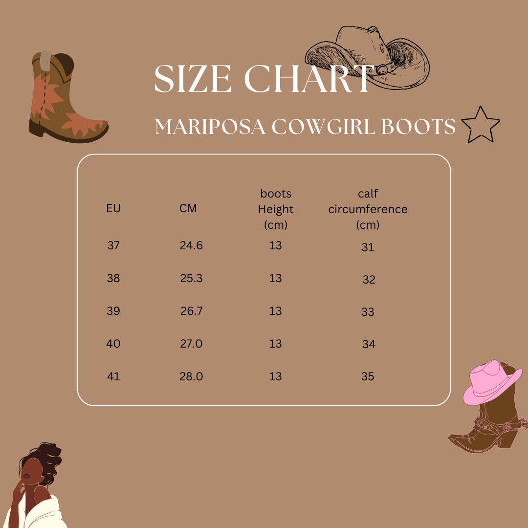 Mariposa Cowgirl Boots-Limited Edition