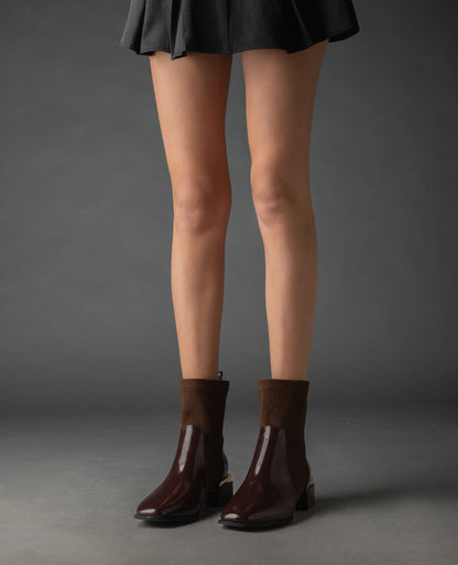 Vernis x Tricot Boots