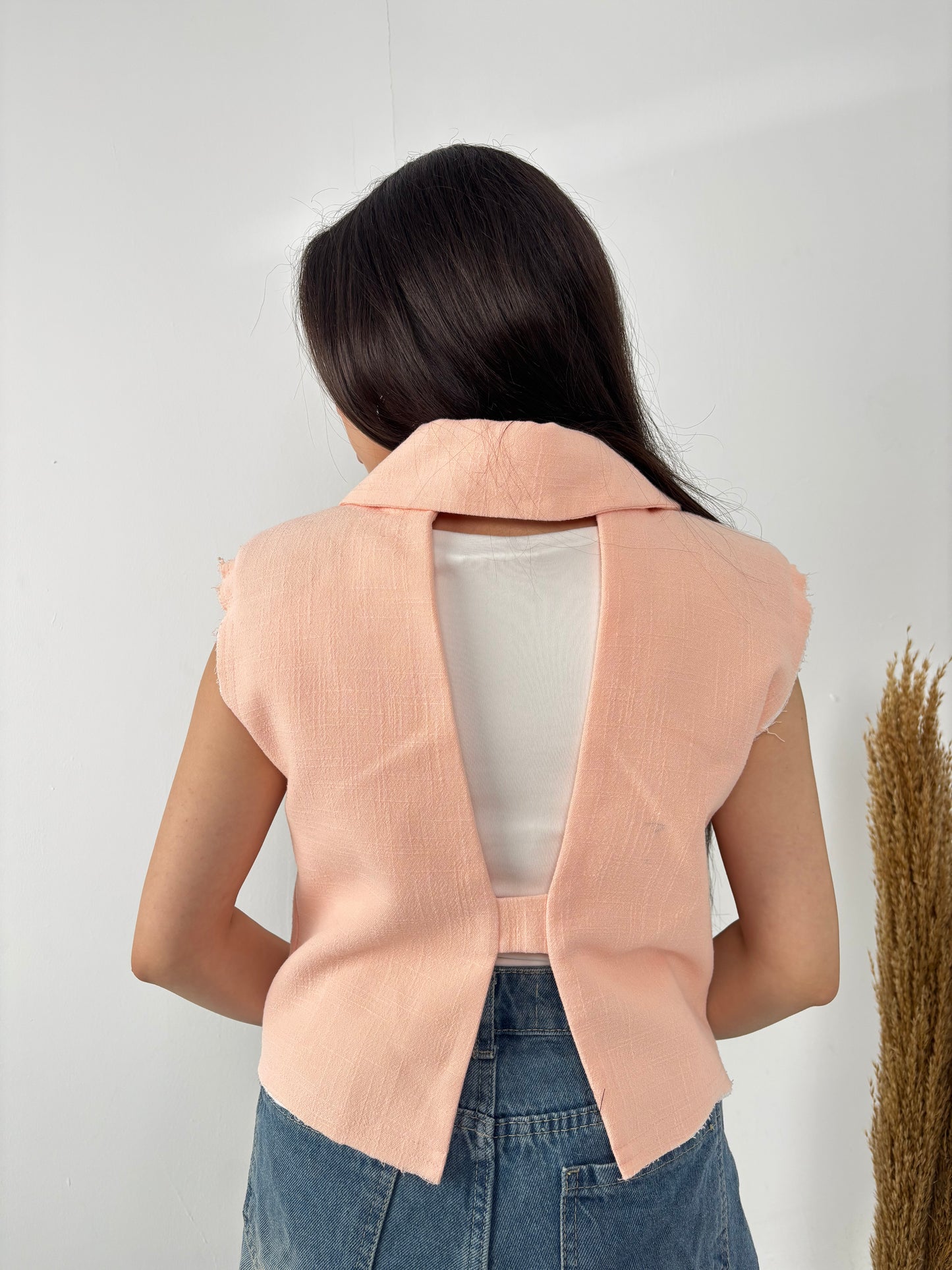 Organic cotton vest-simon