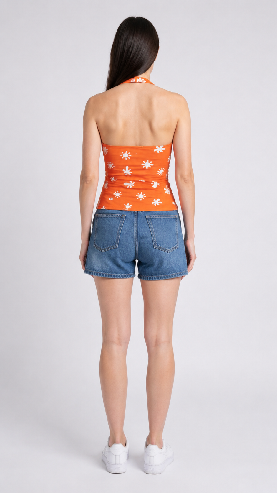 Printed Sling back Top