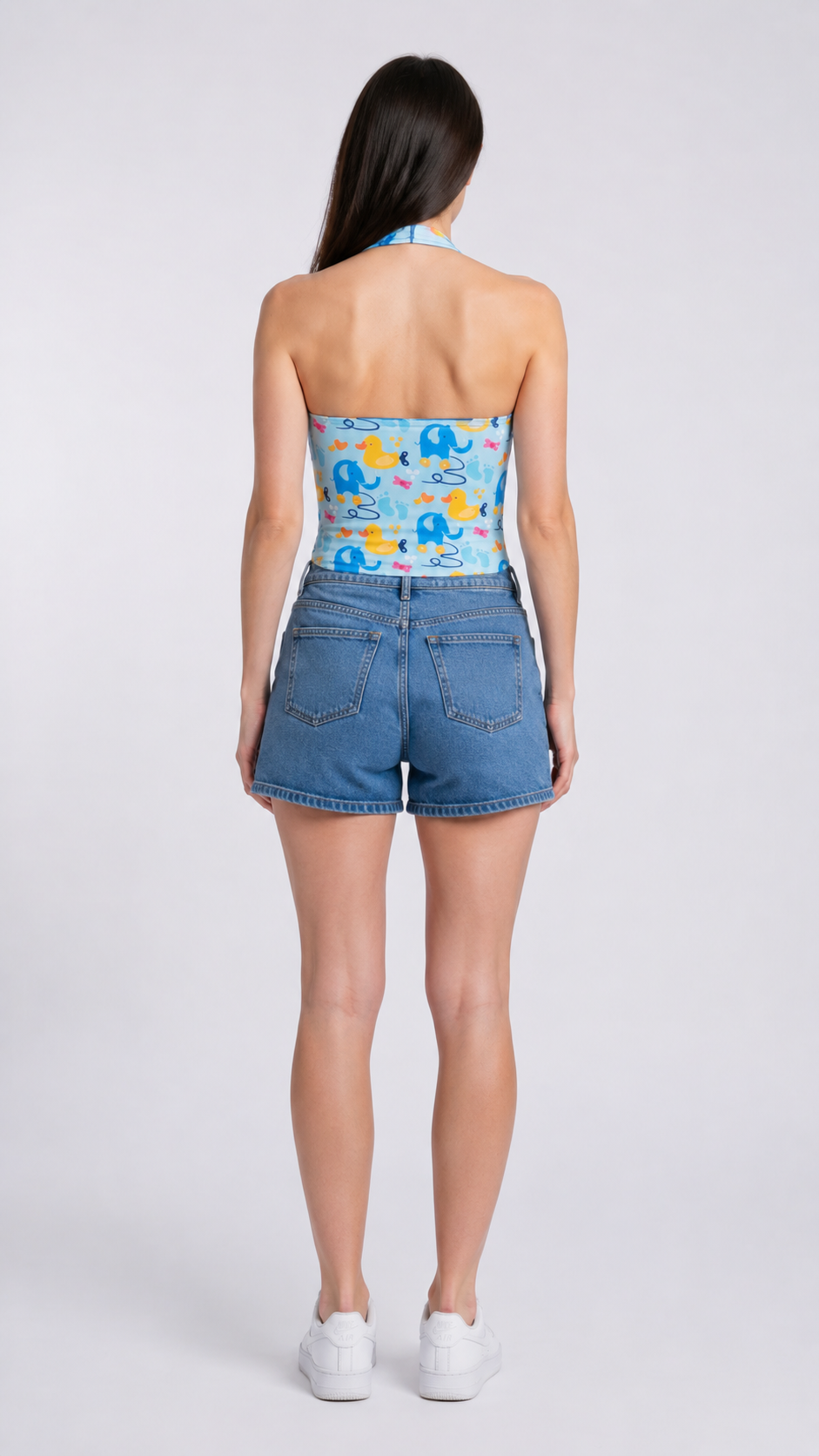 Printed Sling back Top