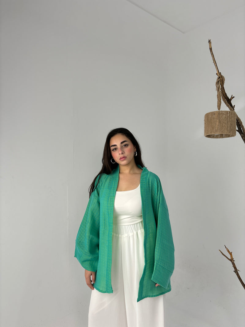 La Vie Kimono-green