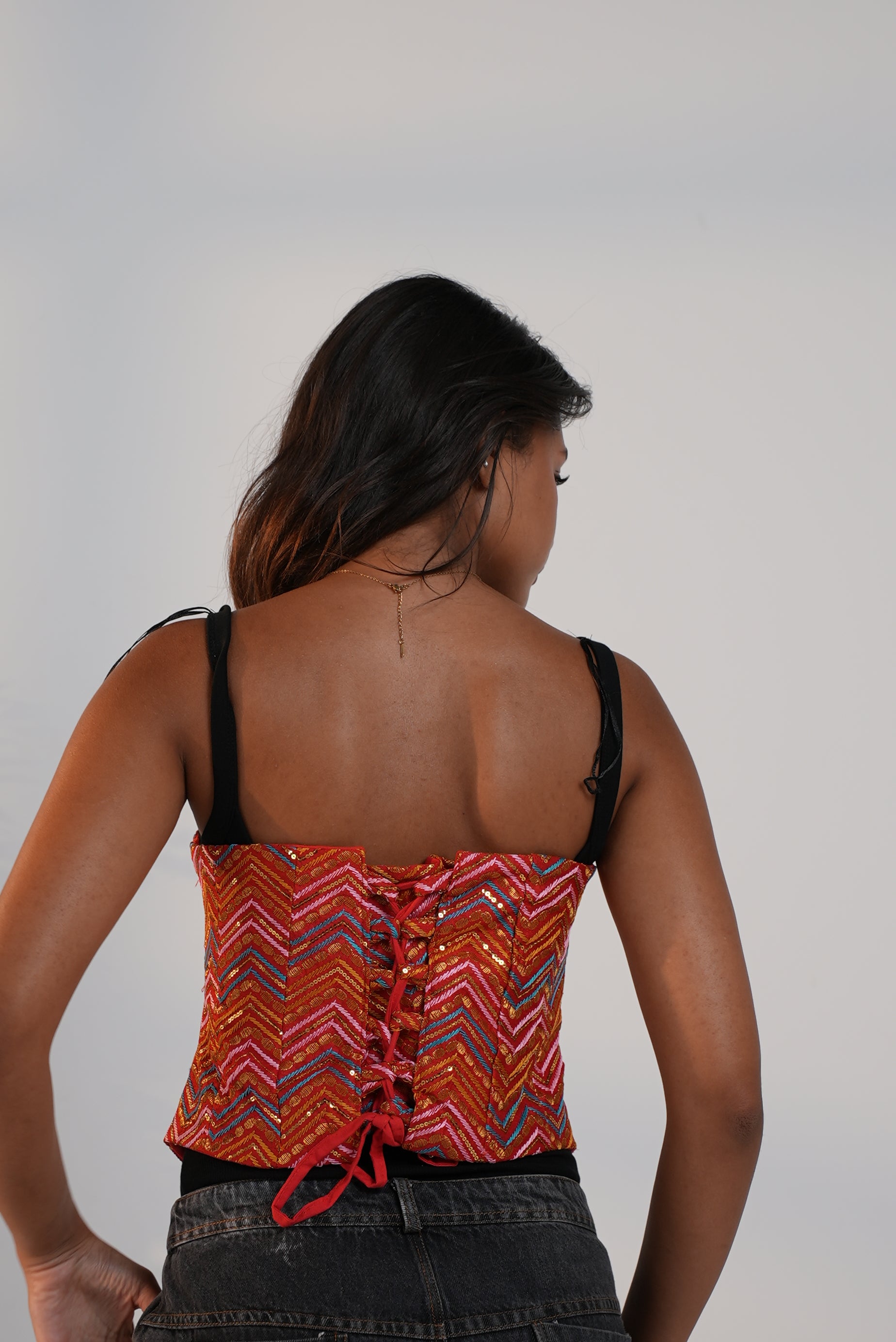 Zig Zag Corset