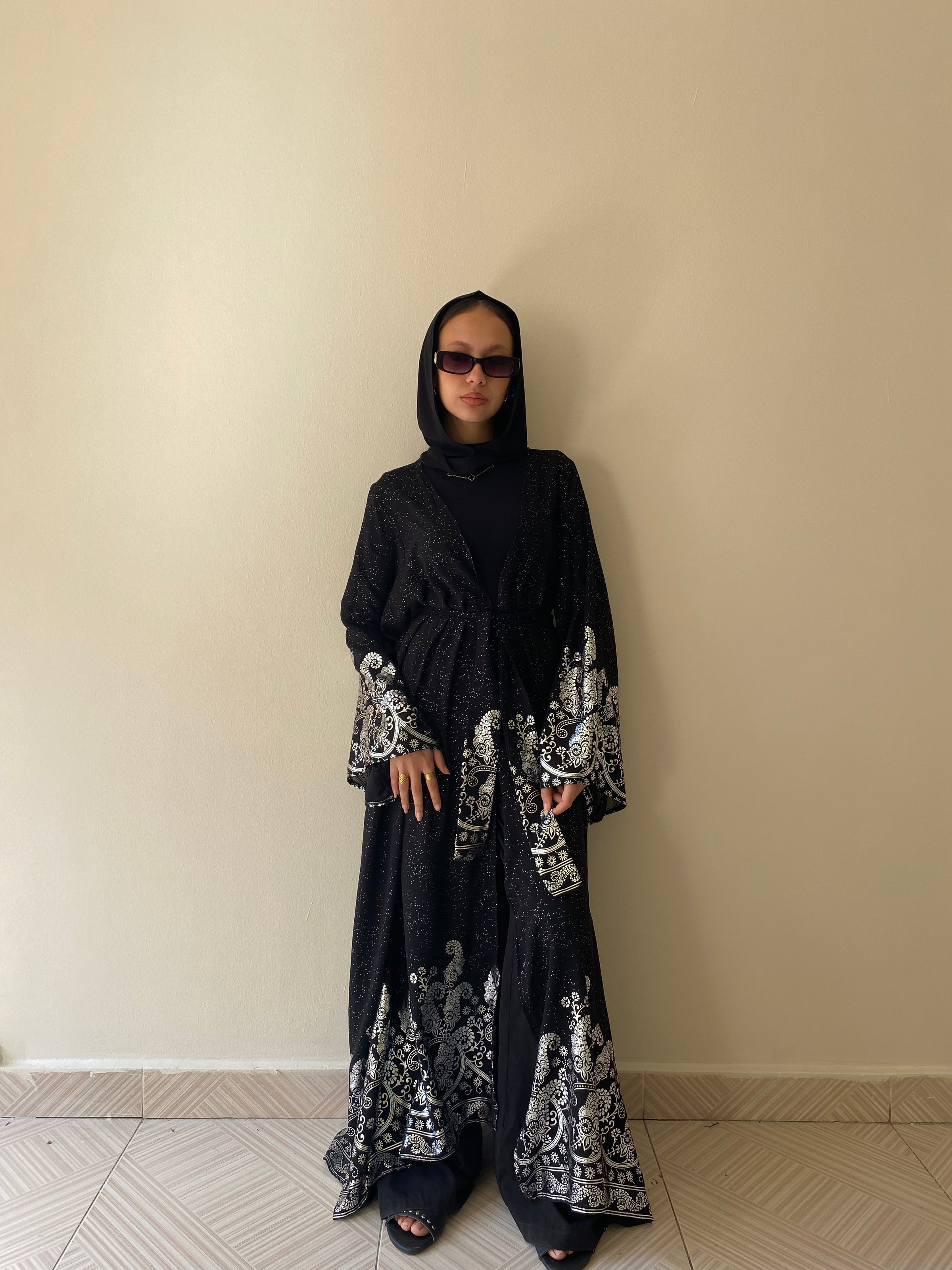 Chiffon IT Kimono - SILVER