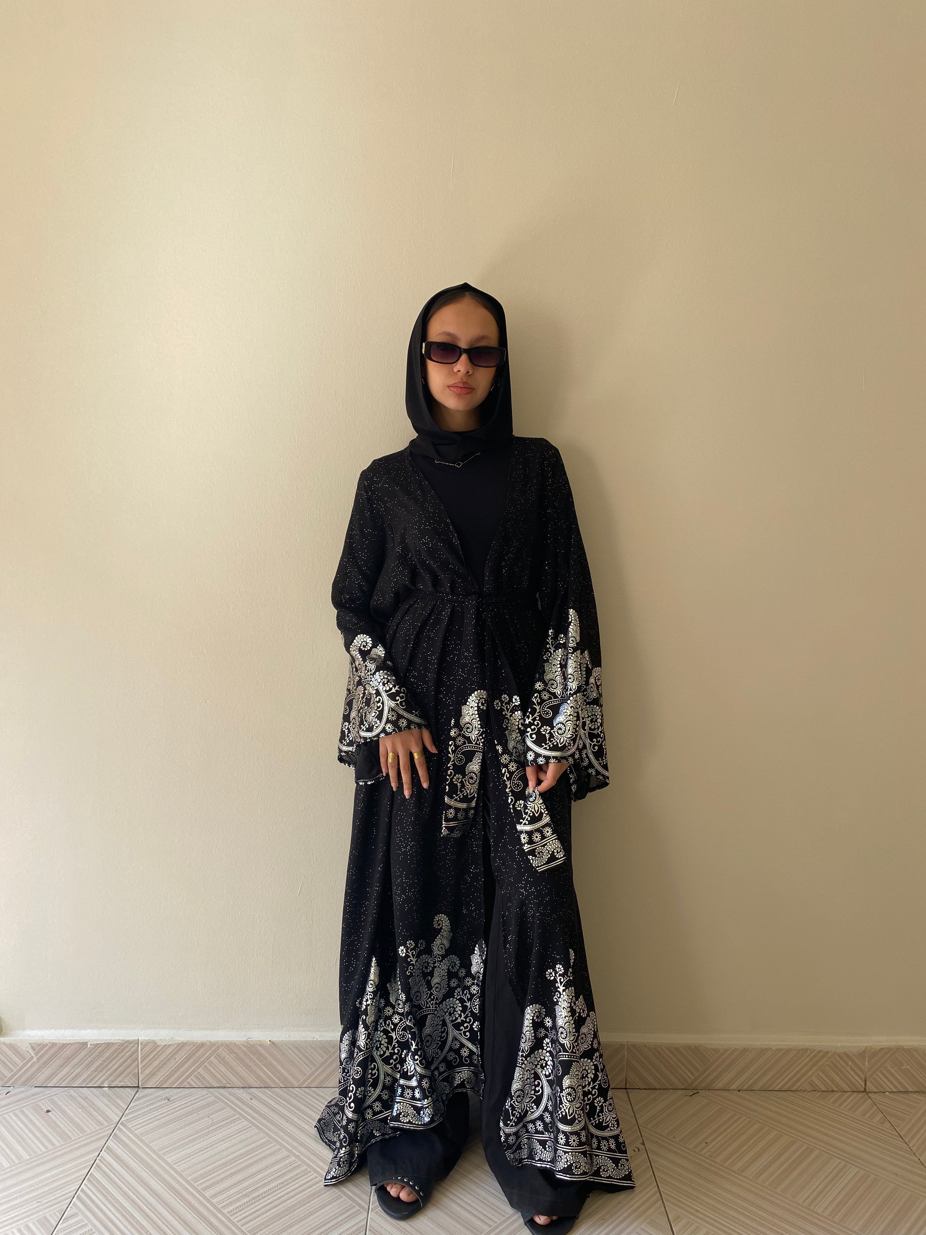 Chiffon IT Kimono - SILVER