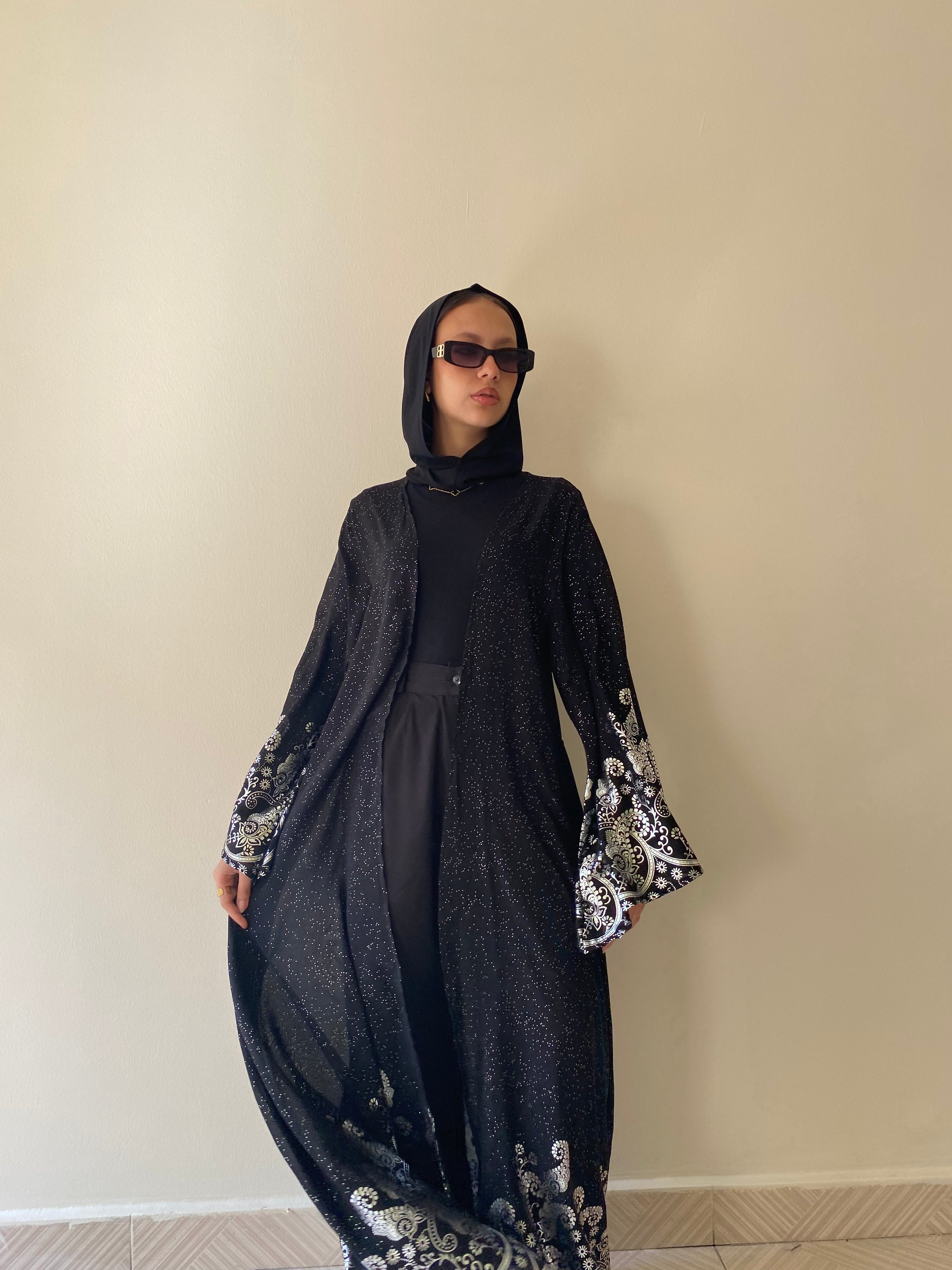 Chiffon IT Kimono - SILVER