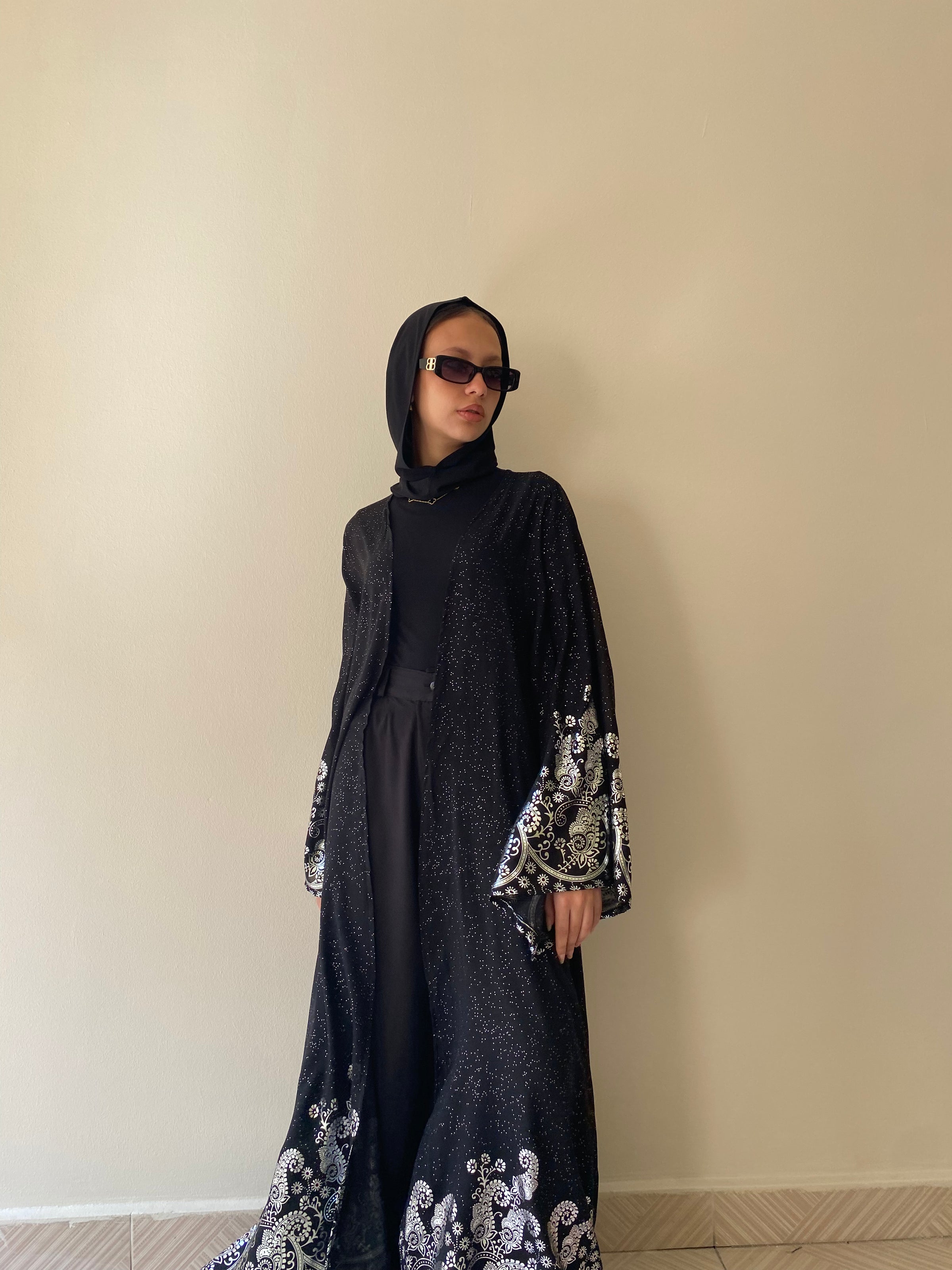 Chiffon IT Kimono - SILVER