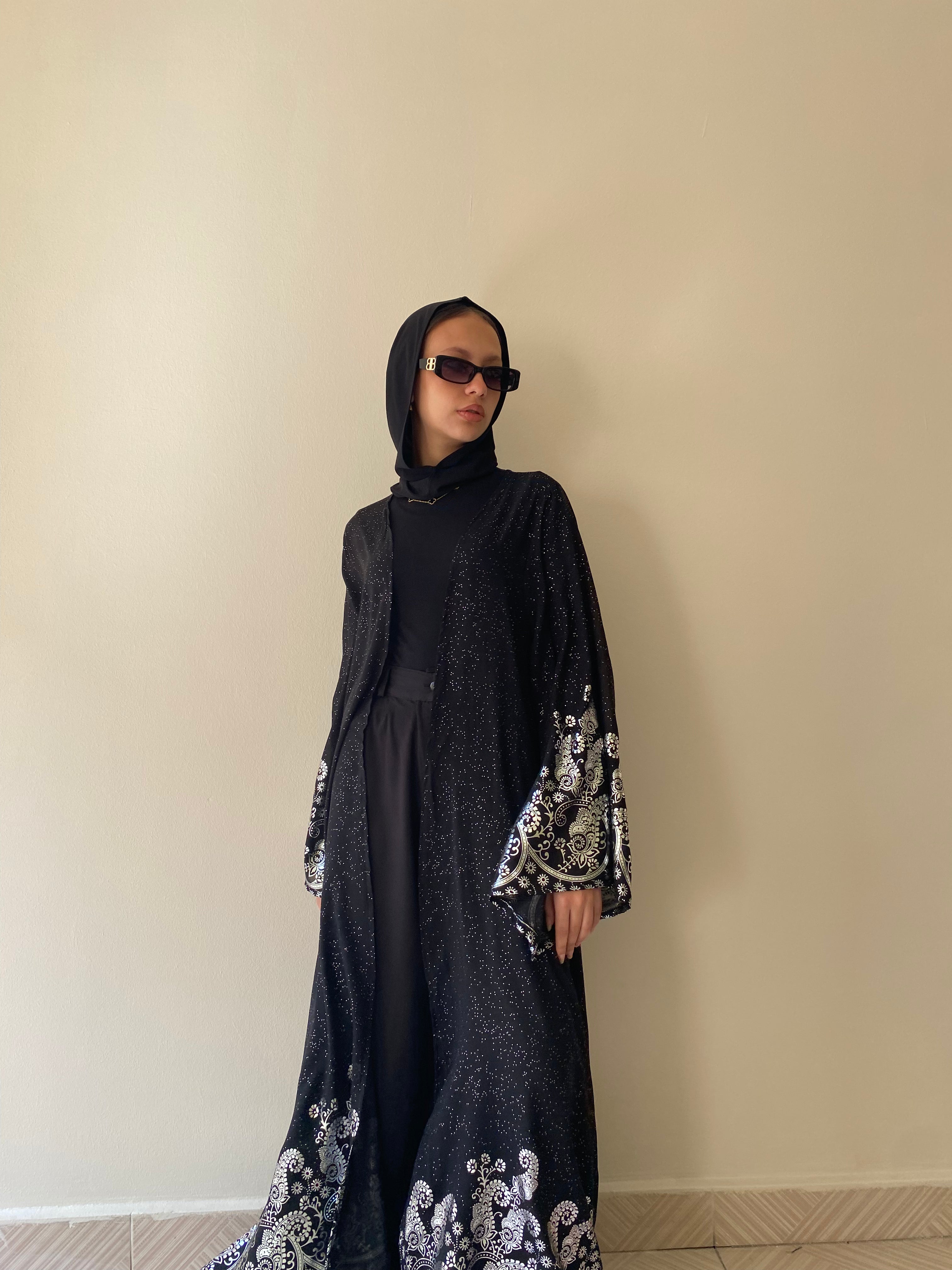 Chiffon IT Kimono - SILVER