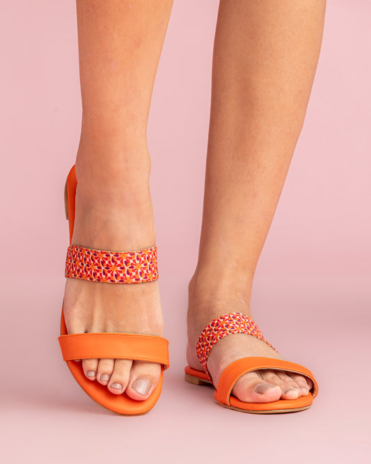 Cape Town Slipper - Orange