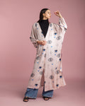 Open Cape Kimono - Rose