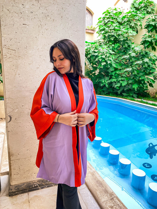 Lilac Kimono