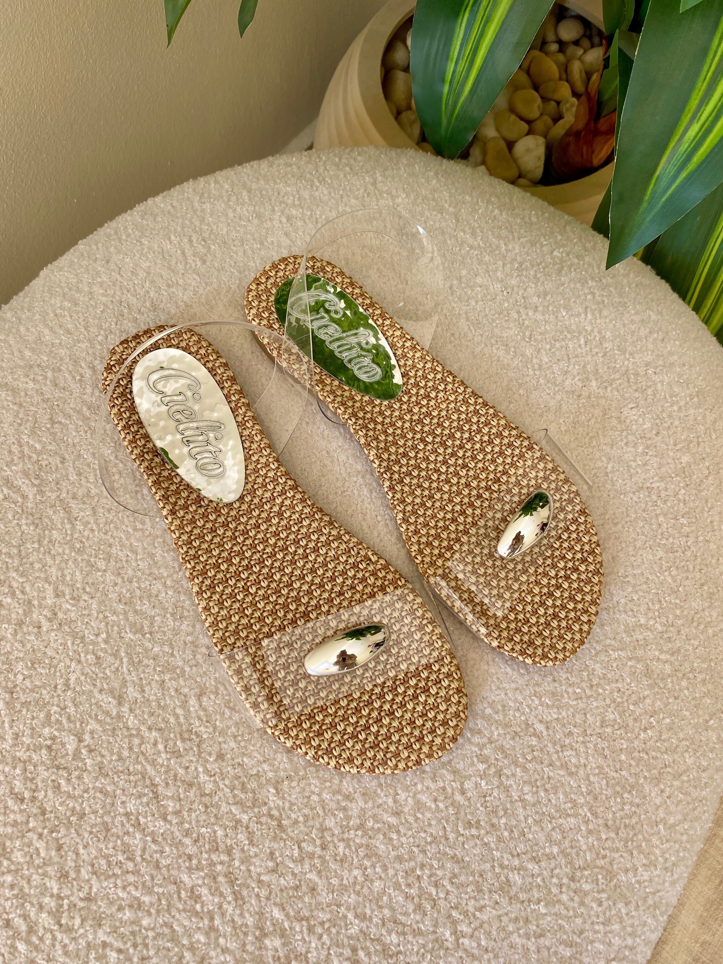 Summer '25 IT Slippers-silver