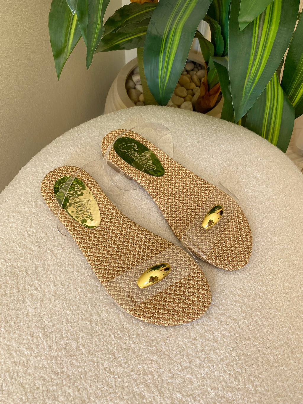 Summer '26 IT Slippers-gold
