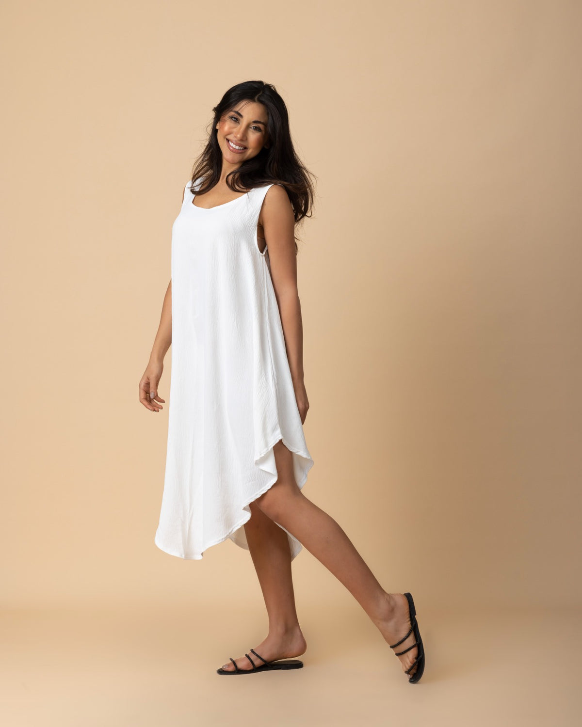 Turkey Dress-White
