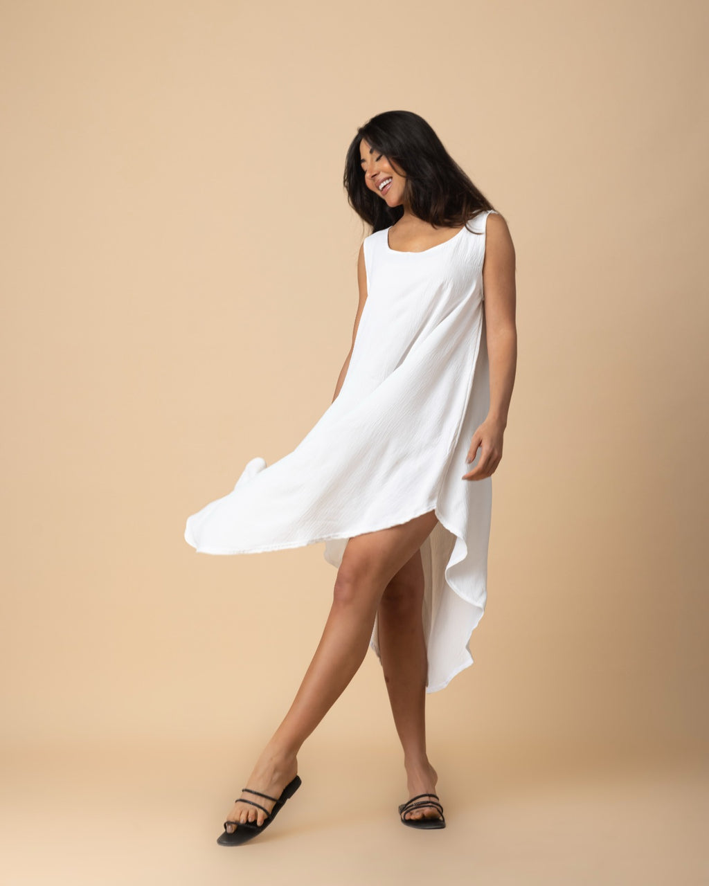 Turkey Dress-White
