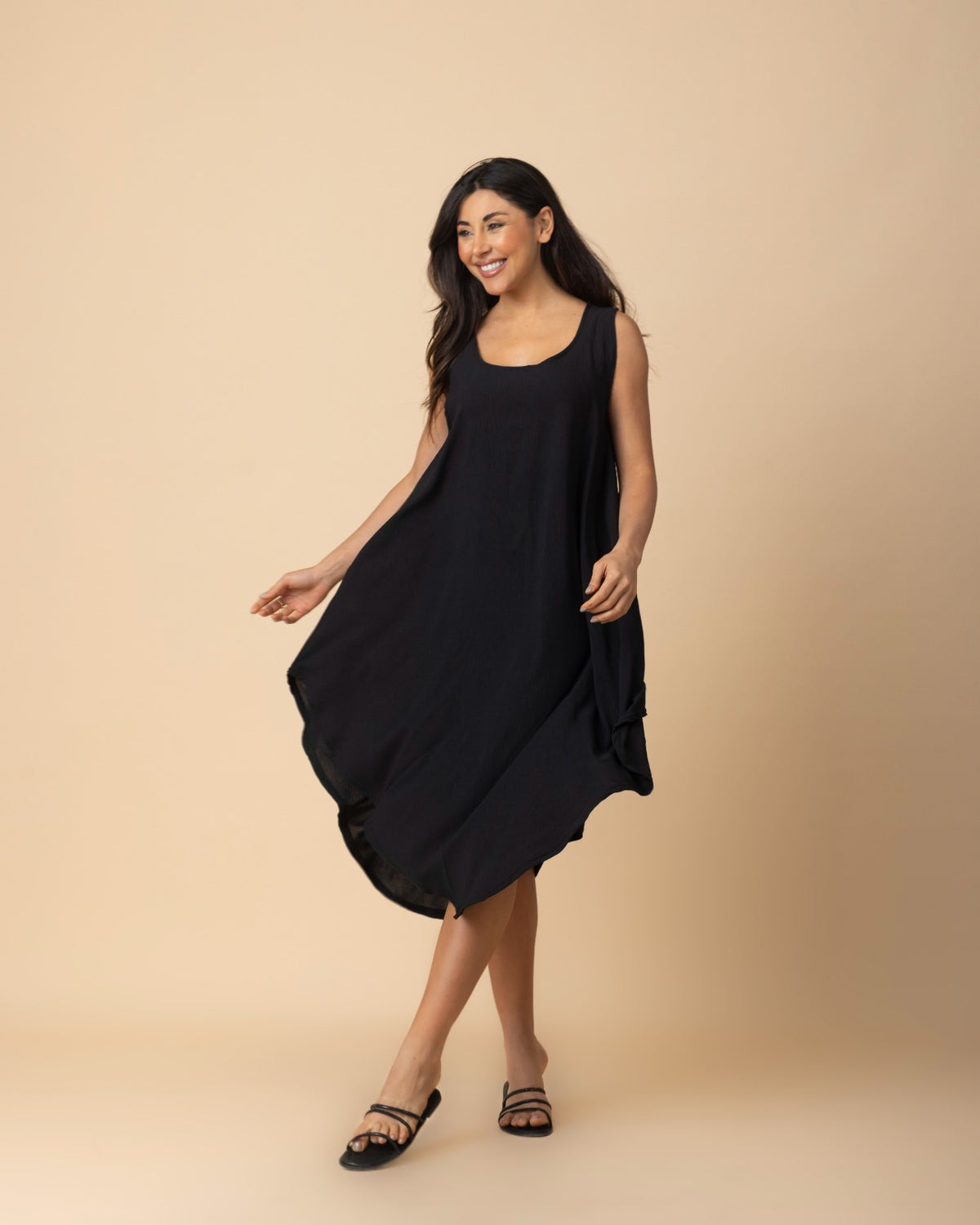 Turkey Dress-Black