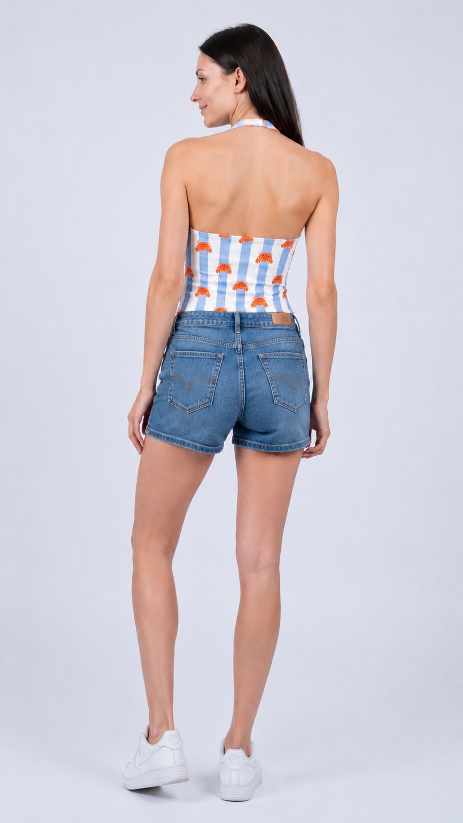 Printed Sling back Top