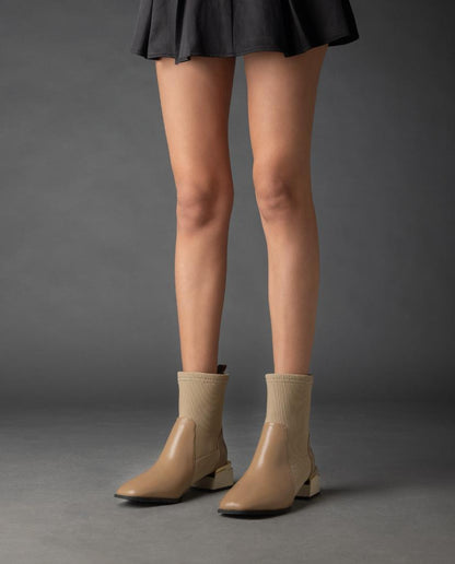 Vernis x Tricot Boots