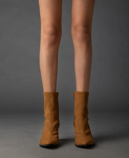 Tricot High Heel Boots