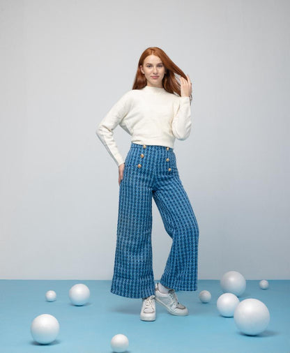 Italian Tweed Pants with Egyptian Cotton Lining