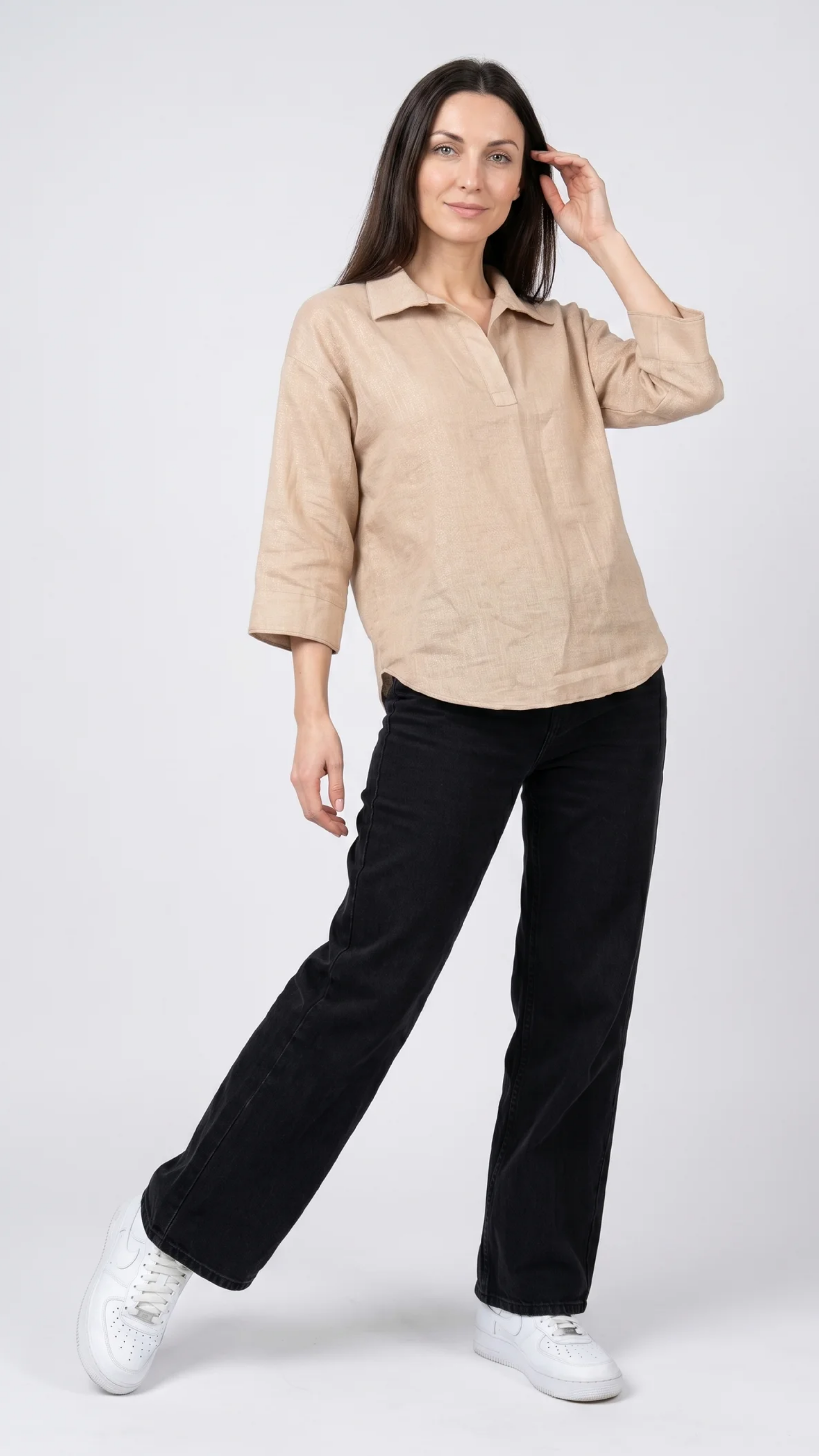 Zoho Linen Blouse