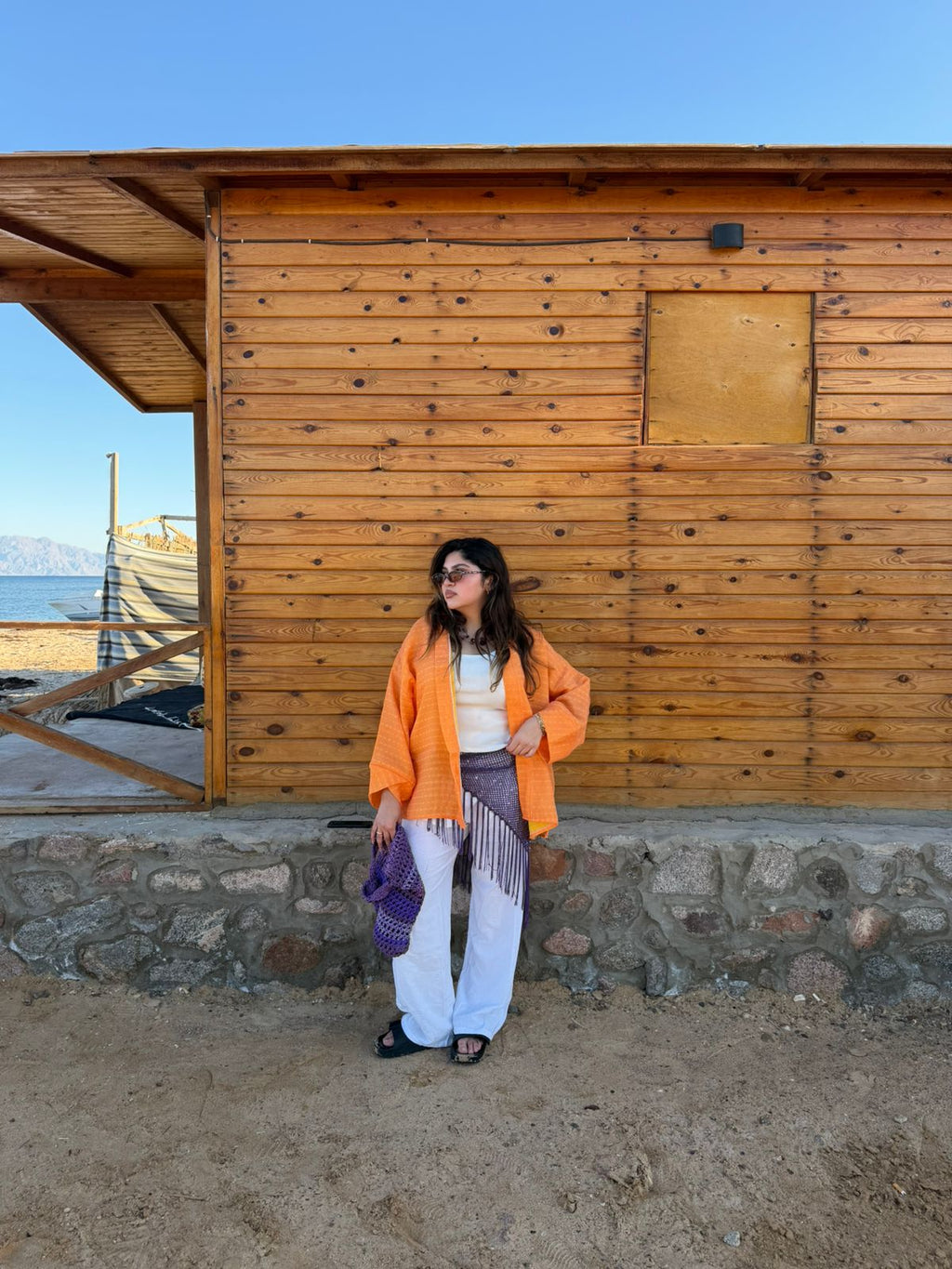 La Vie Kimono-orange