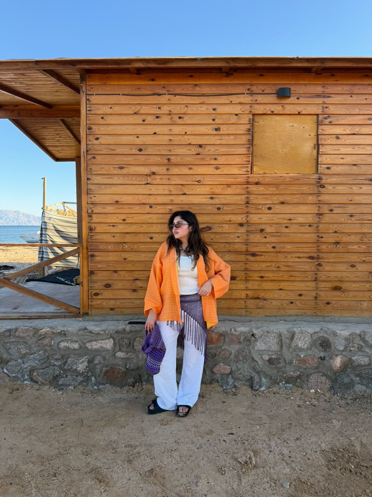 La Vie Kimono-orange