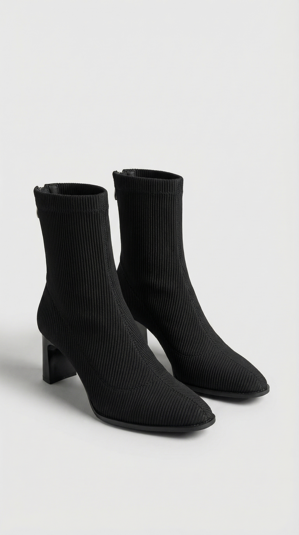 Tricot High Heel Boots