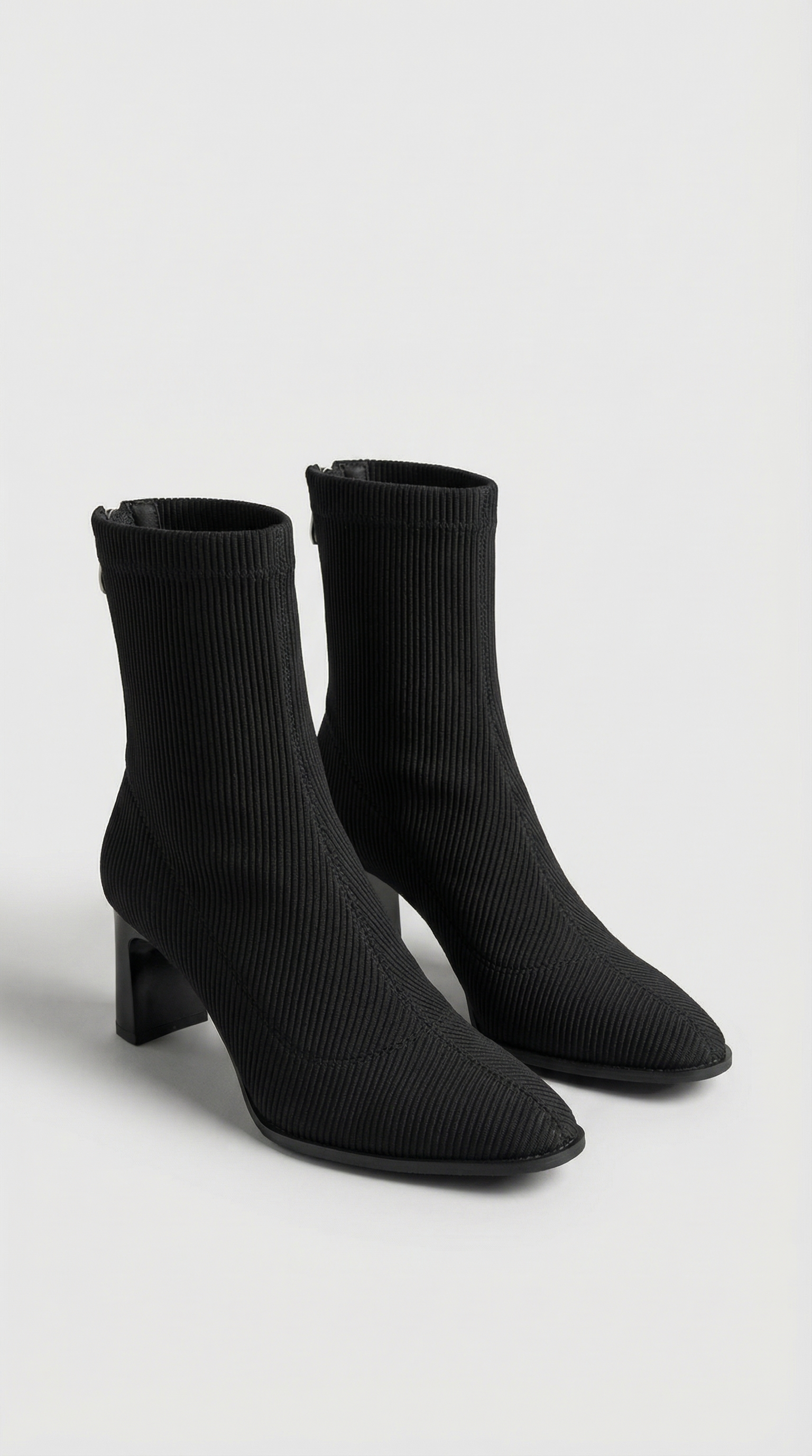 Tricot High Heel Boots