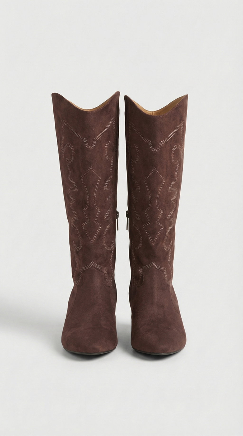Detalles Suede Cowgirl Boots