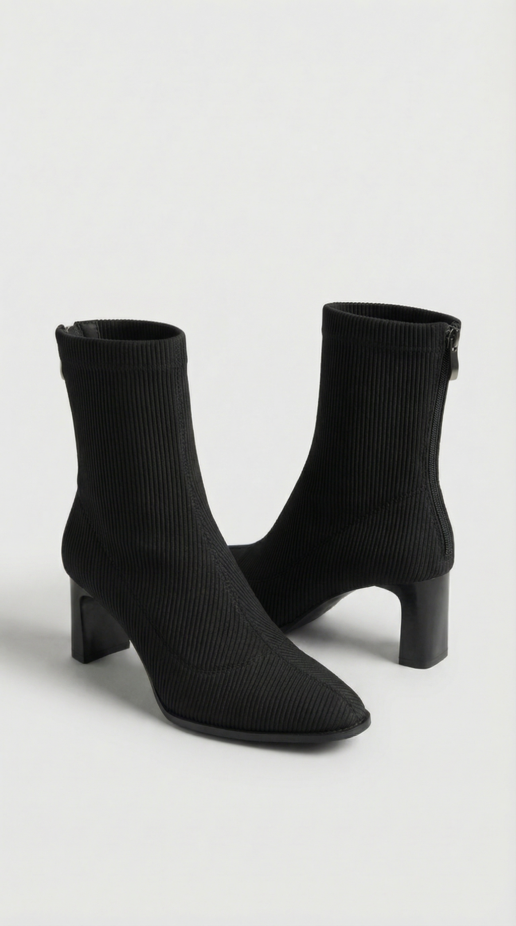 Tricot High Heel Boots
