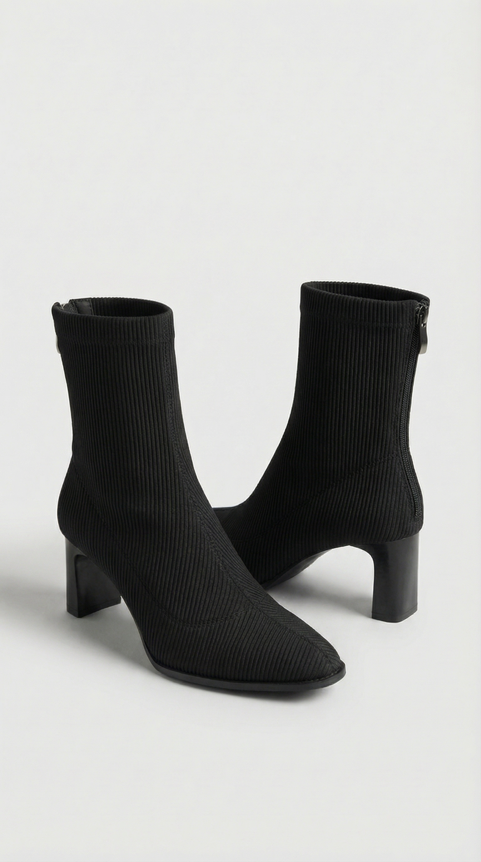 Tricot High Heel Boots