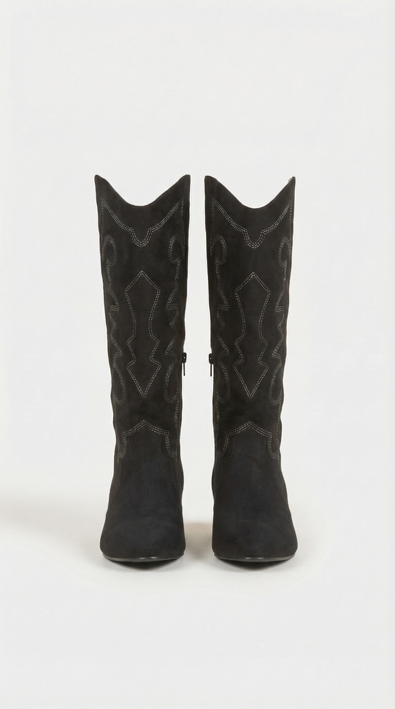 Detalles Suede Cowgirl Boots