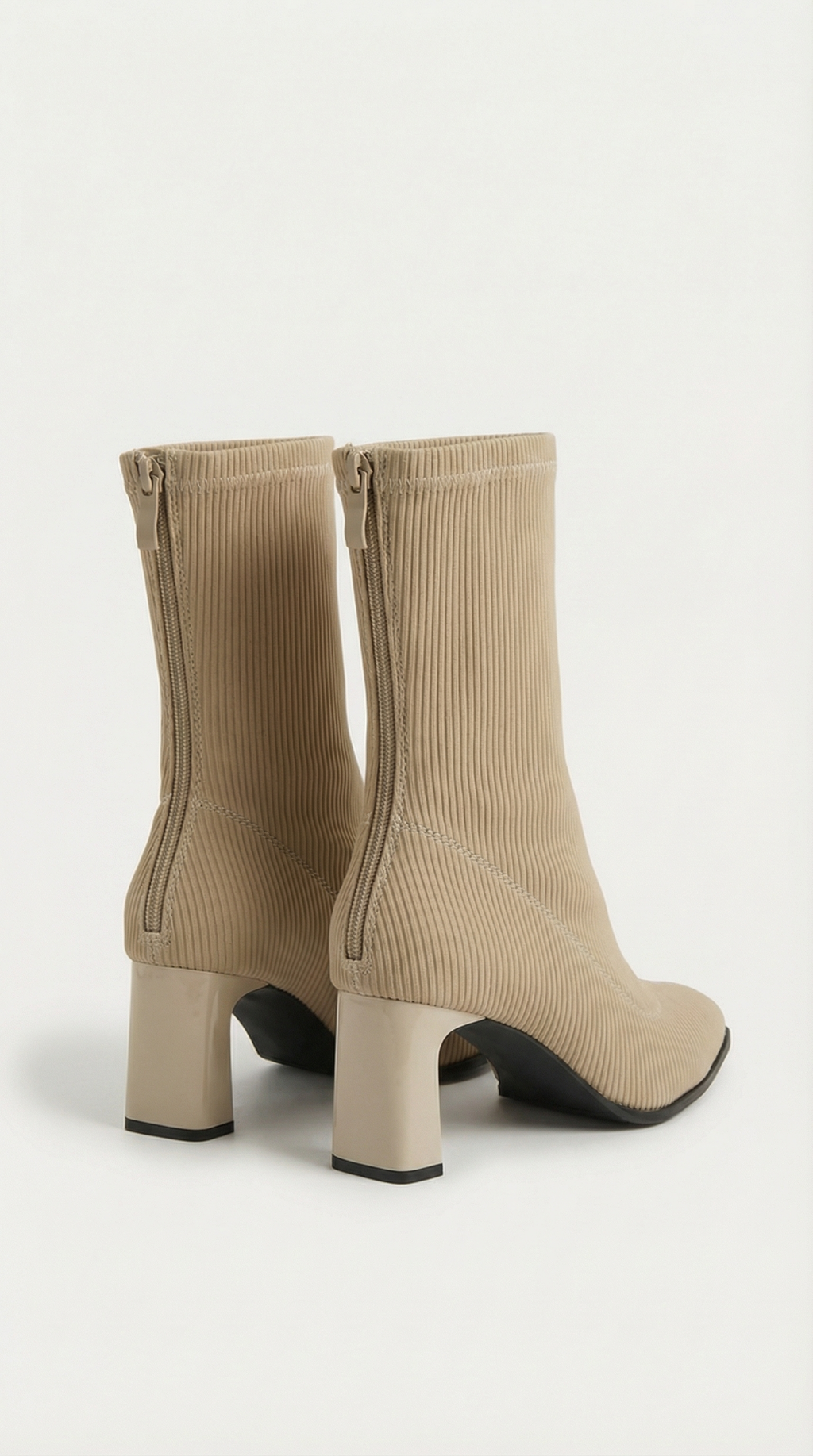 Tricot High Heel Boots
