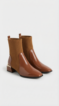 Vernis x Tricot Boots