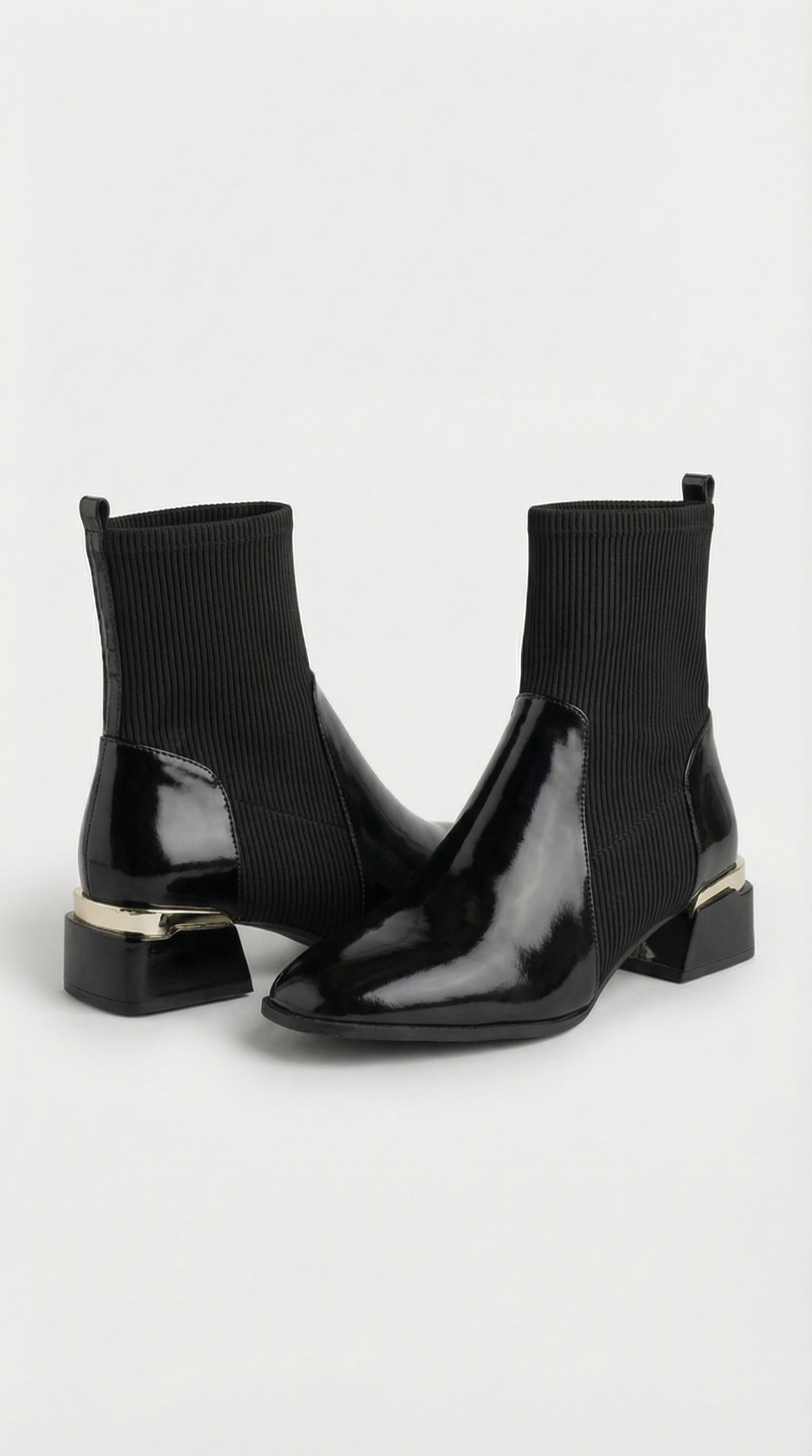 Vernis x Tricot Boots