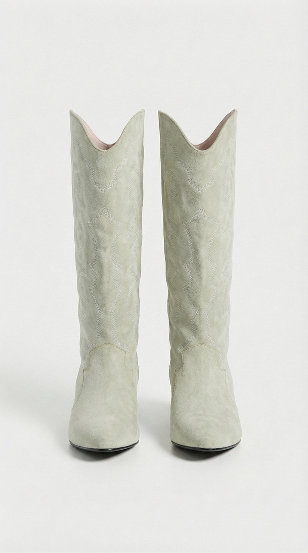 Detalles Suede Cowgirl Boots