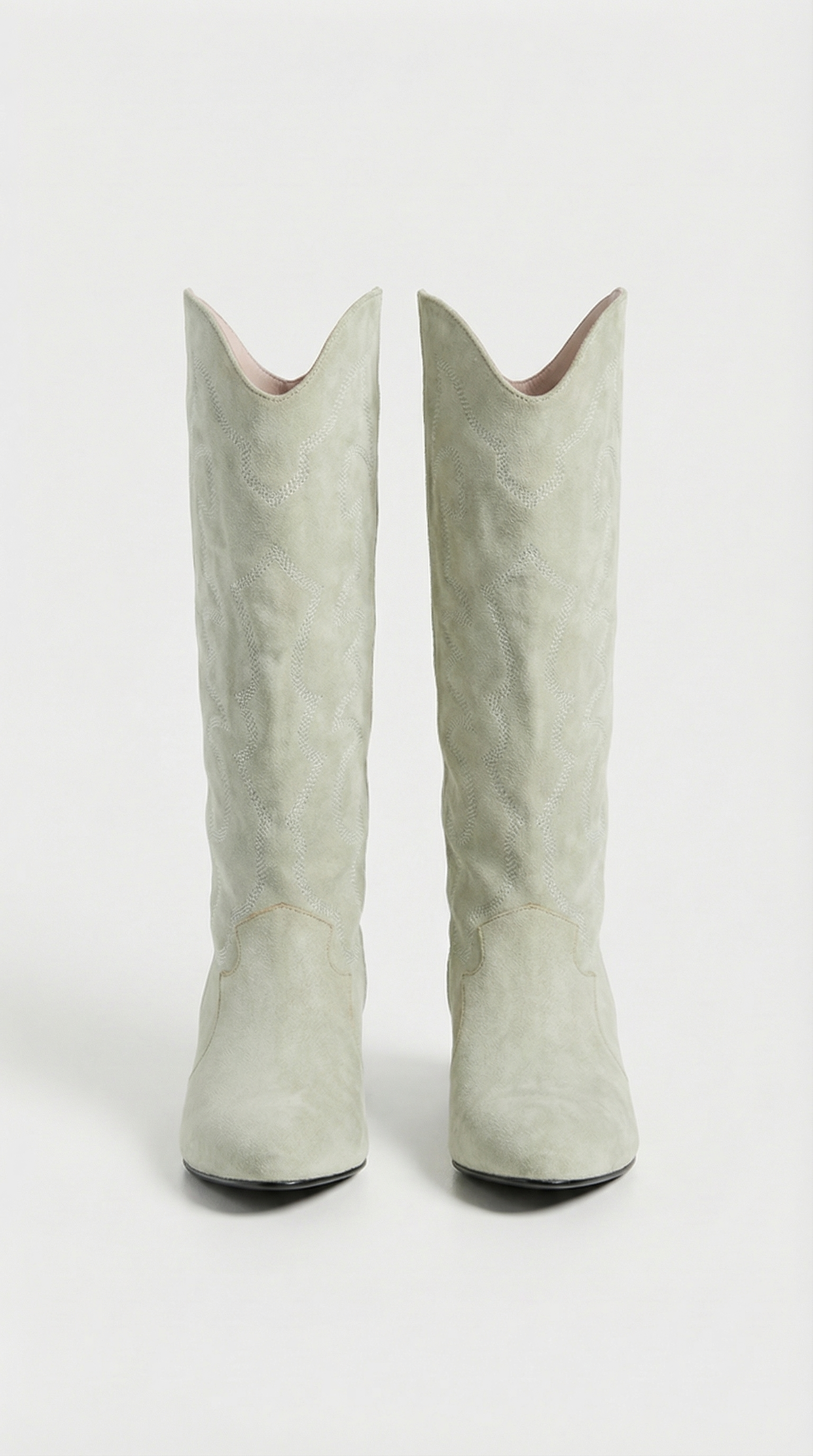 Detalles Suede Cowgirl Boots