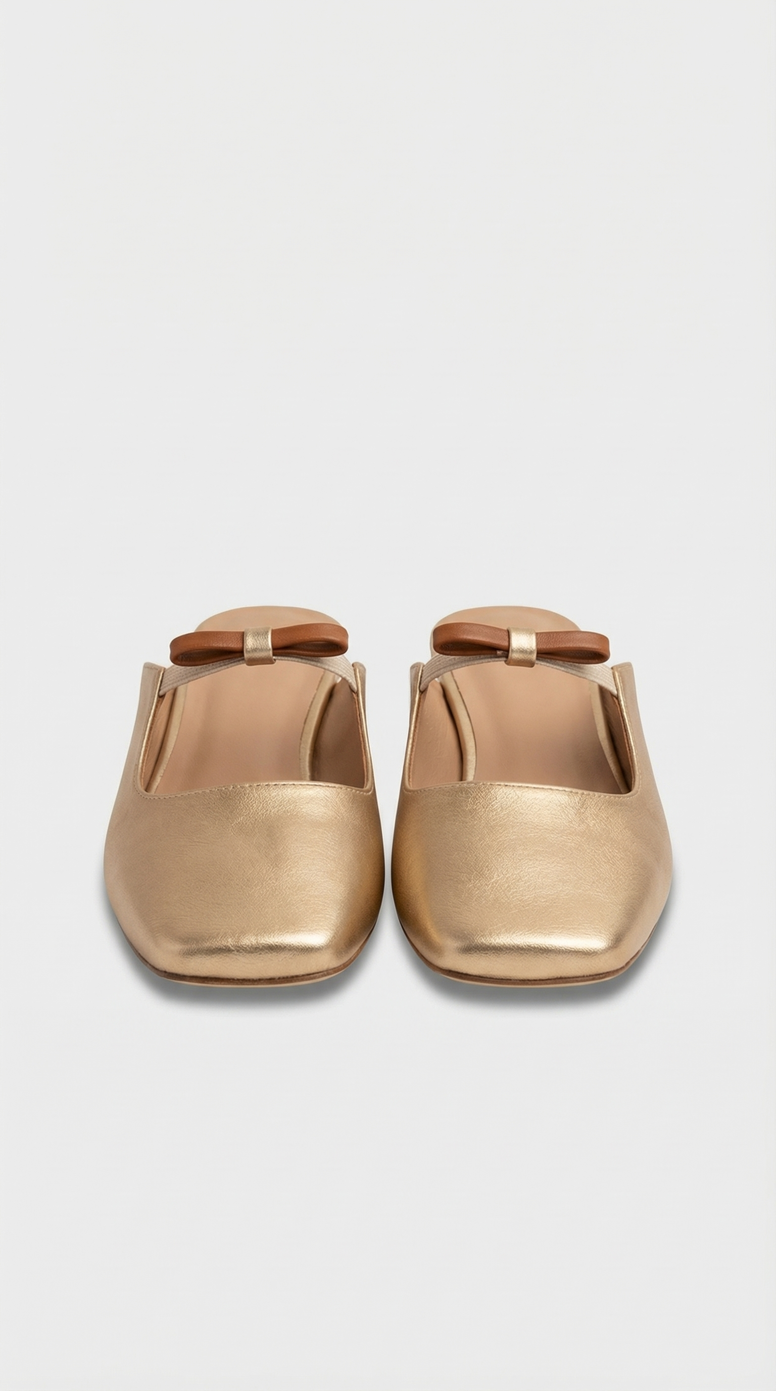 Golden Bow Mules - Brown Bow