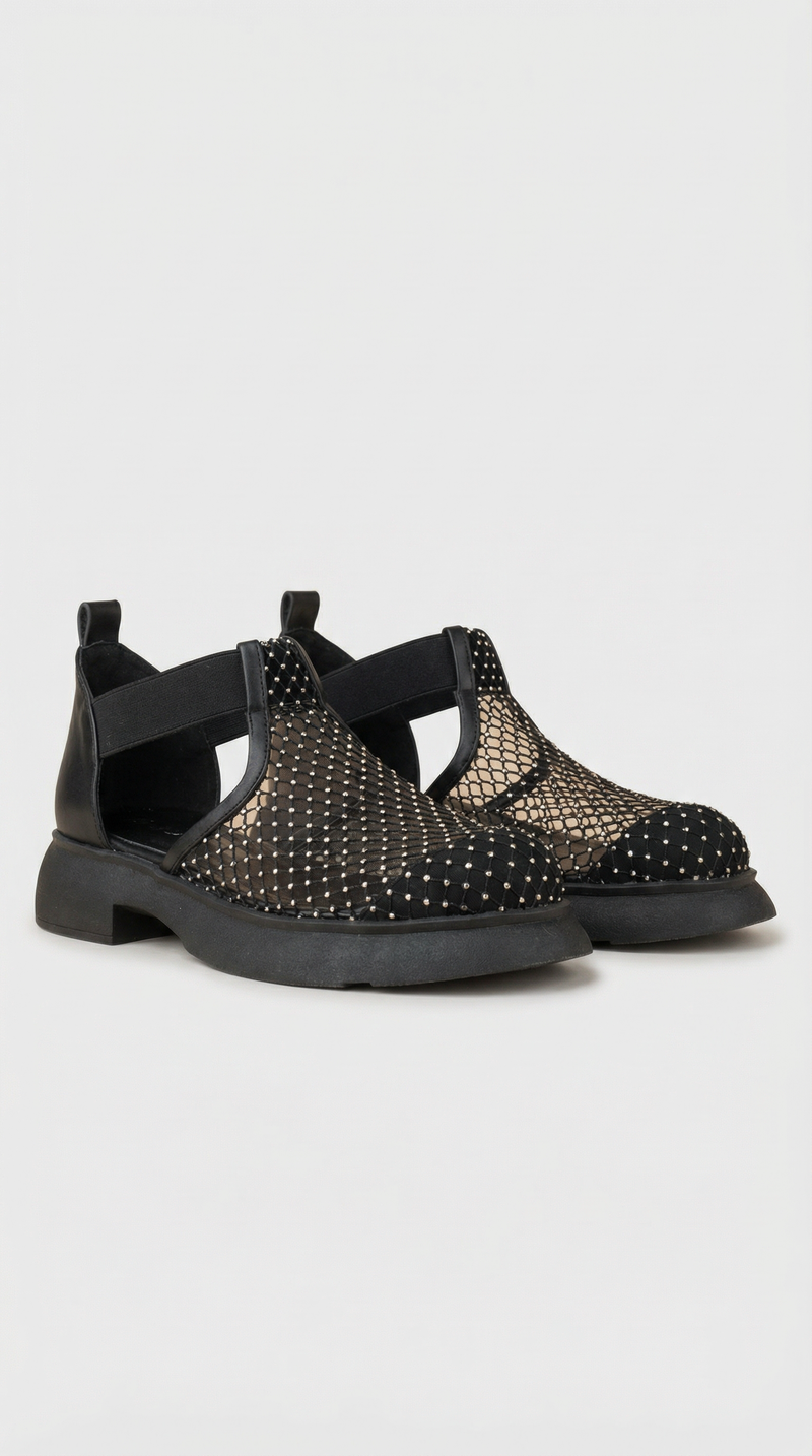 Net Loafers - Black