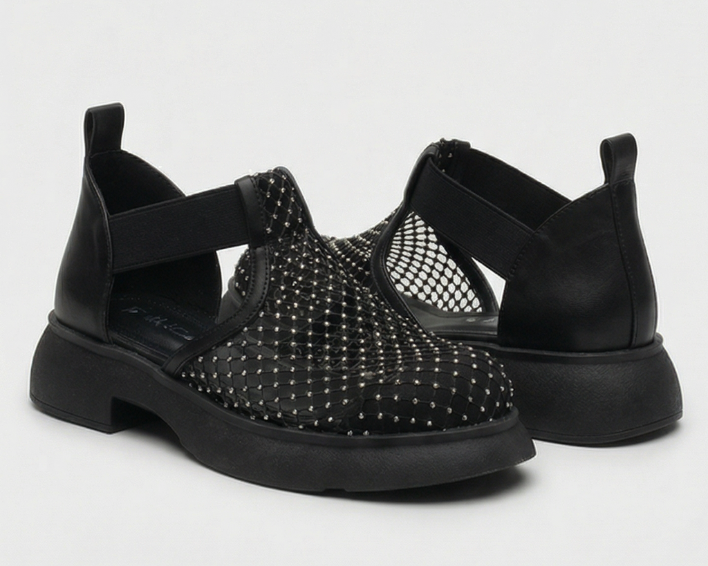 Net Loafers - Black