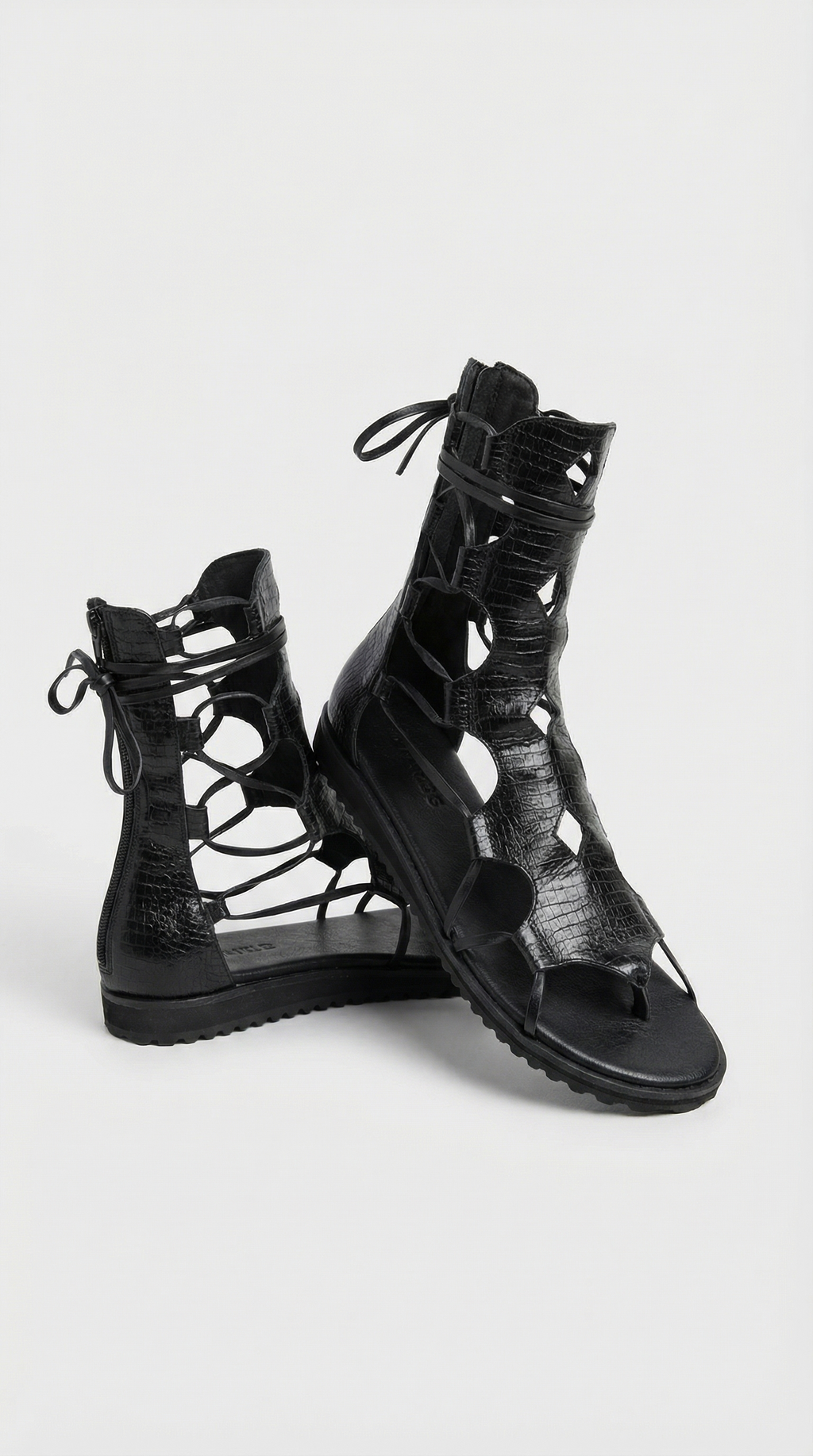 Gladiator Sandals - Black