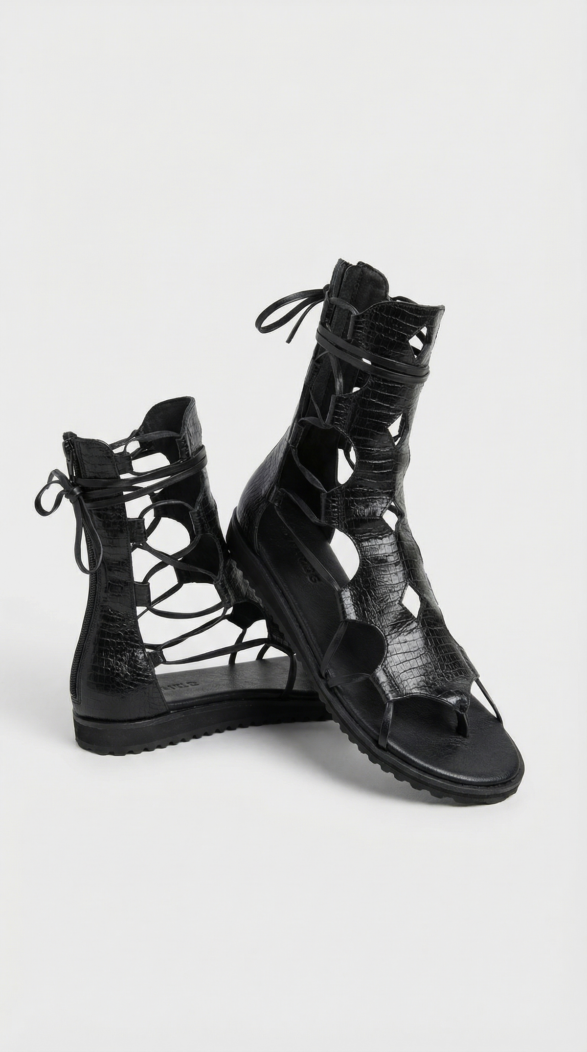 Gladiator Sandals - Black