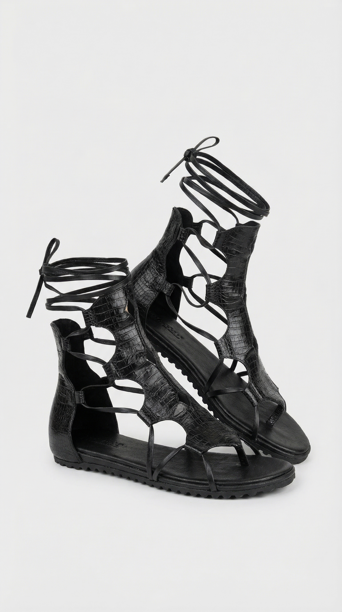 Gladiator Sandals - Black